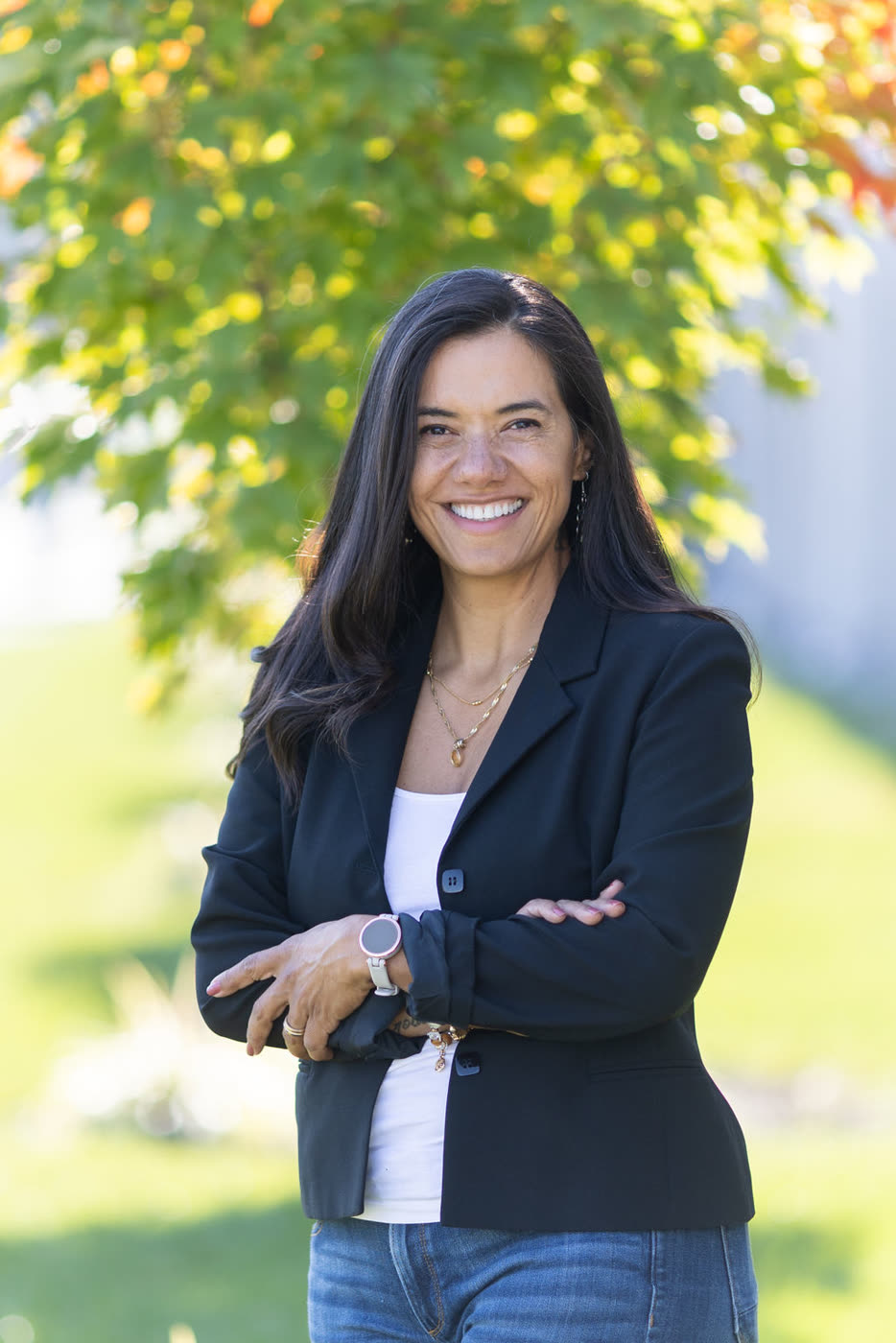 Christiane Drew, life and leadership coach, outdoor portrait